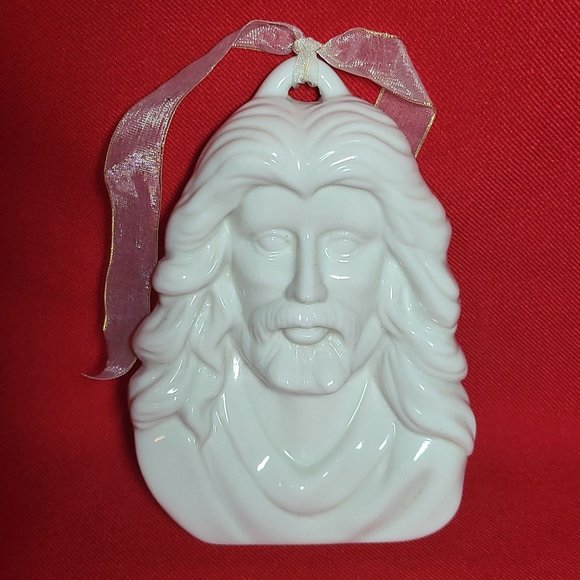 Jesus Porcelain Hanging Ornament Christian - Picture 6 of 11